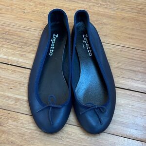 Repetto Dark Blue / Navy Ballet Flats